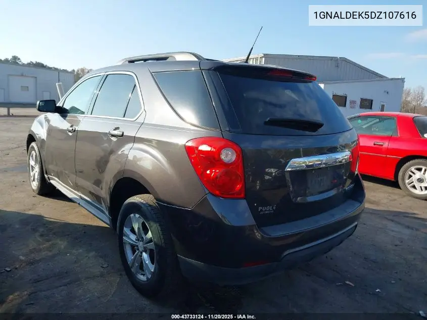 1GNALDEK5DZ107616 2013 Chevrolet Equinox 1Lt