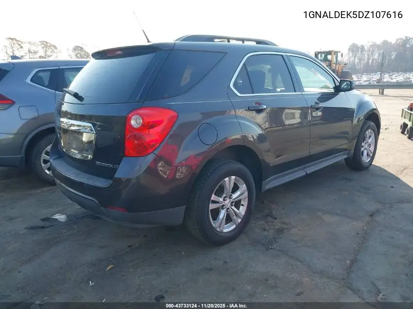 1GNALDEK5DZ107616 2013 Chevrolet Equinox 1Lt