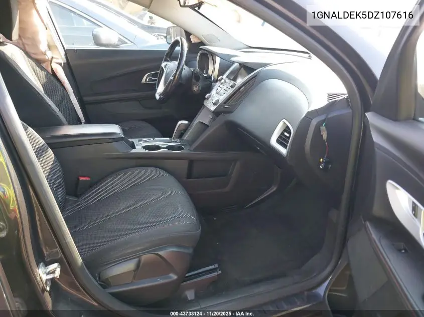 1GNALDEK5DZ107616 2013 Chevrolet Equinox 1Lt