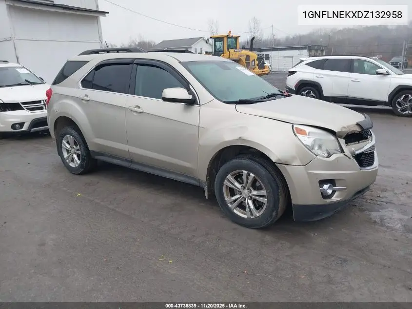 1GNFLNEKXDZ132958 2013 Chevrolet Equinox 2Lt
