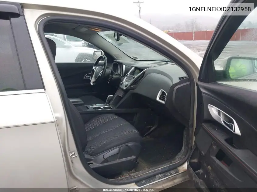 1GNFLNEKXDZ132958 2013 Chevrolet Equinox 2Lt