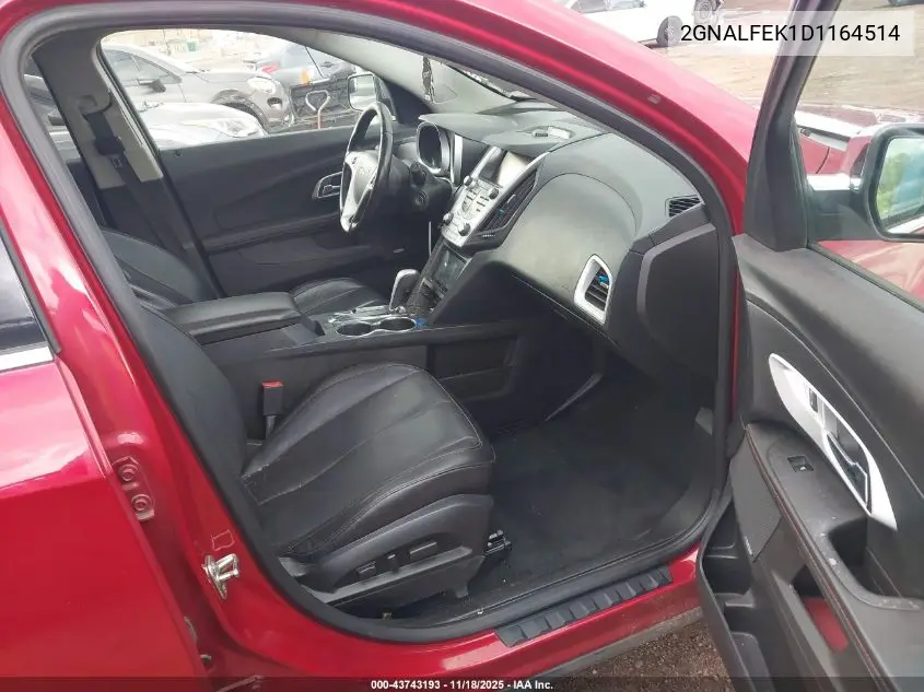 2GNALFEK1D1164514 2013 Chevrolet Equinox Ltz