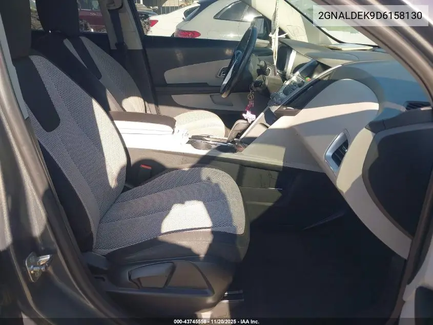 2GNALDEK9D6158130 2013 Chevrolet Equinox 1Lt