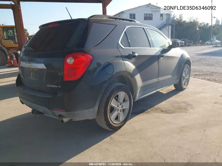 2GNFLDE35D6346092 2013 Chevrolet Equinox 1Lt