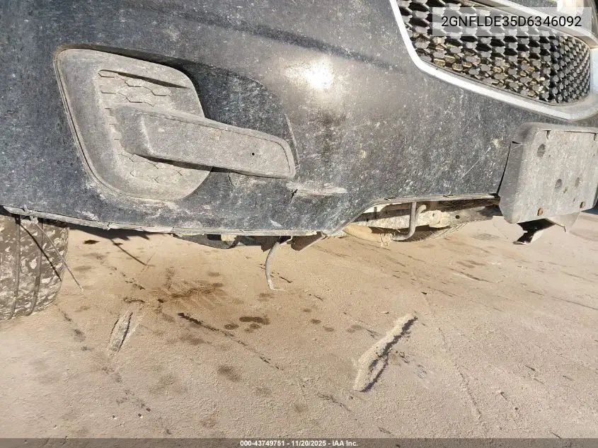 2GNFLDE35D6346092 2013 Chevrolet Equinox 1Lt