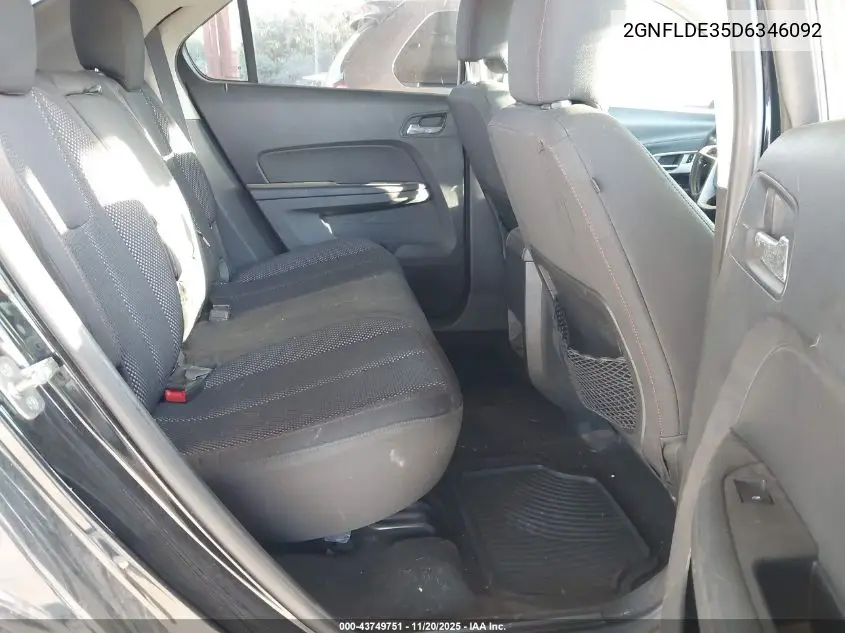 2GNFLDE35D6346092 2013 Chevrolet Equinox 1Lt