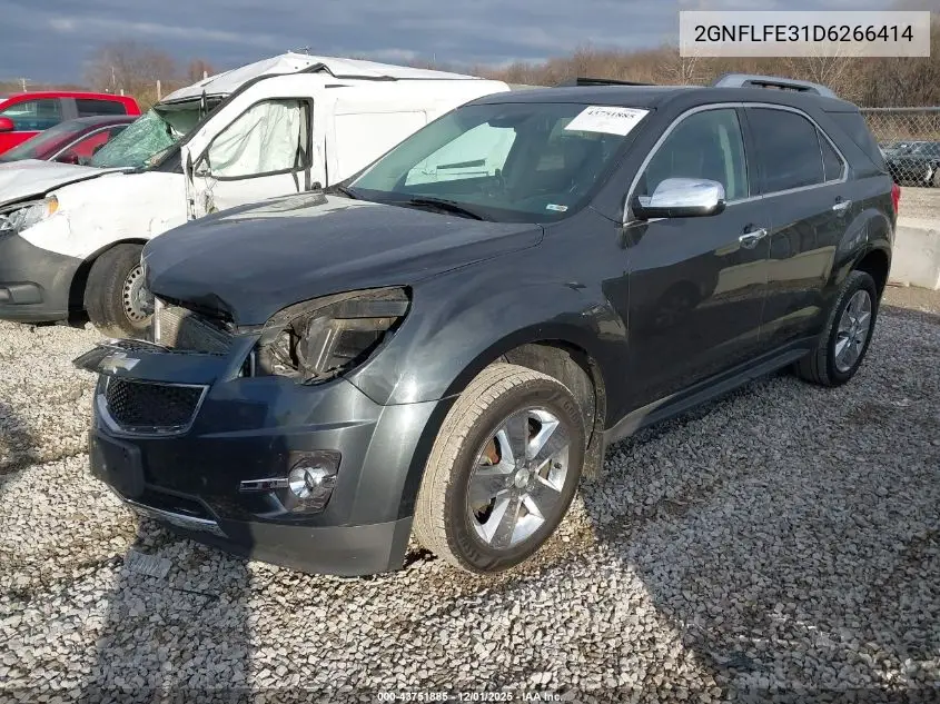 2GNFLFE31D6266414 2013 Chevrolet Equinox Ltz