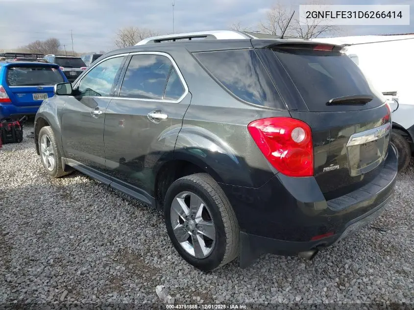 2GNFLFE31D6266414 2013 Chevrolet Equinox Ltz