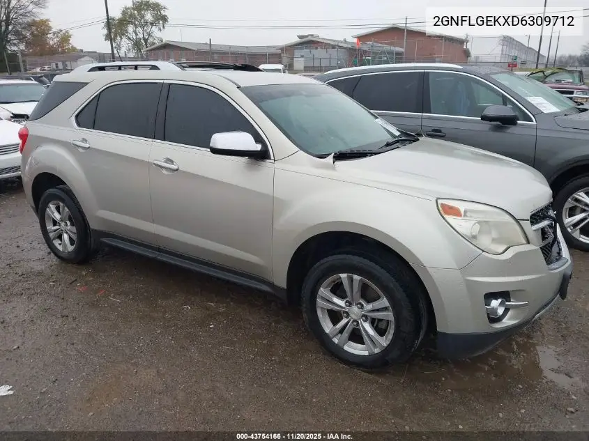 2GNFLGEKXD6309712 2013 Chevrolet Equinox Ltz