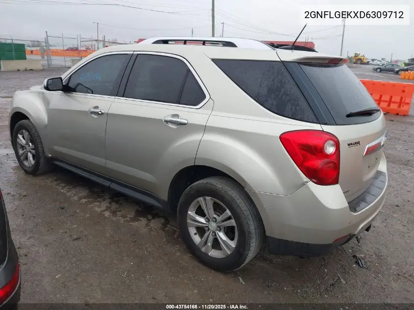 2GNFLGEKXD6309712 2013 Chevrolet Equinox Ltz