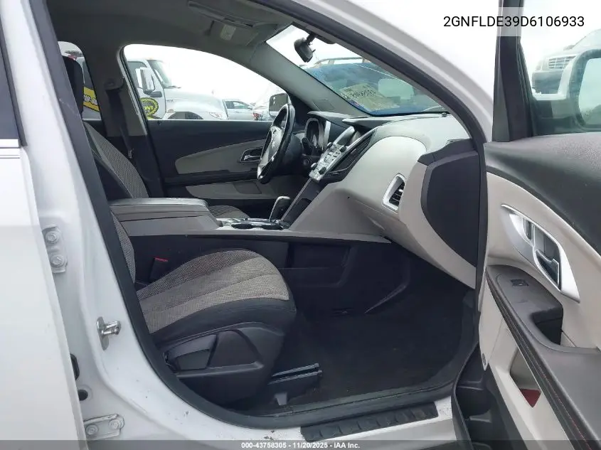 2GNFLDE39D6106933 2013 Chevrolet Equinox 1Lt