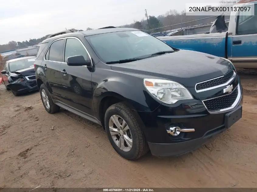 2GNALPEK0D1137097 2013 Chevrolet Equinox 2Lt