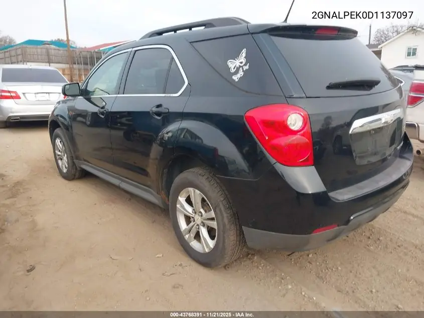 2GNALPEK0D1137097 2013 Chevrolet Equinox 2Lt