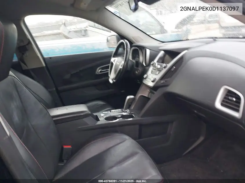 2GNALPEK0D1137097 2013 Chevrolet Equinox 2Lt