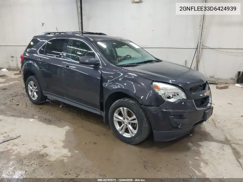 2GNFLEE33D6424939 2013 Chevrolet Equinox 1Lt
