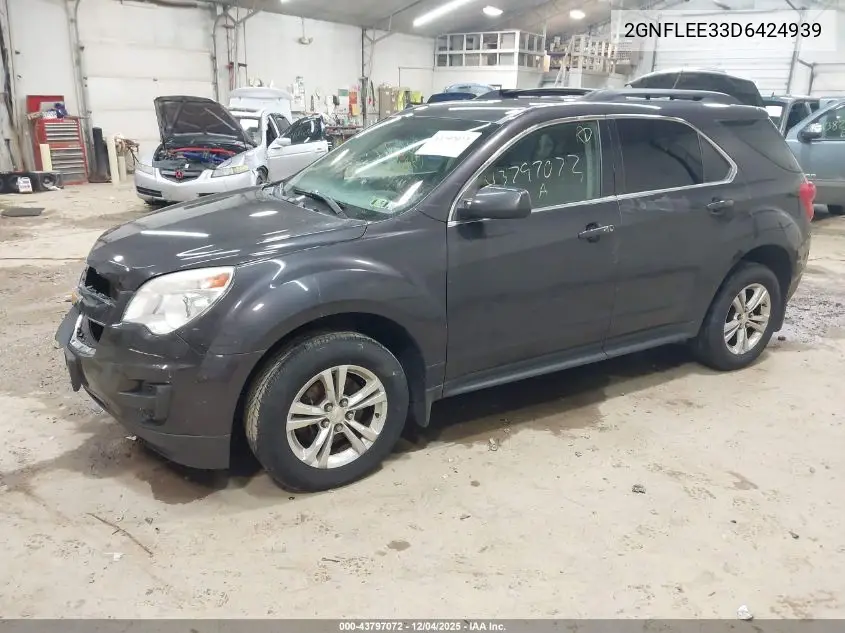 2GNFLEE33D6424939 2013 Chevrolet Equinox 1Lt