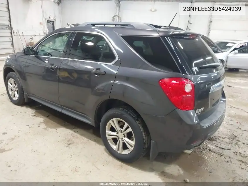 2GNFLEE33D6424939 2013 Chevrolet Equinox 1Lt