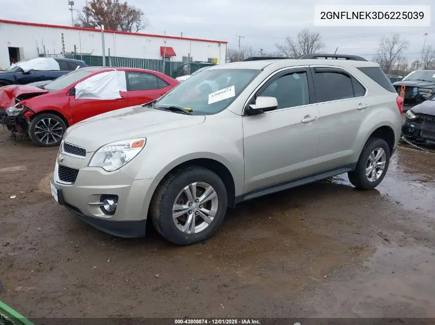 2GNFLNEK3D6225039 2013 Chevrolet Equinox 2Lt