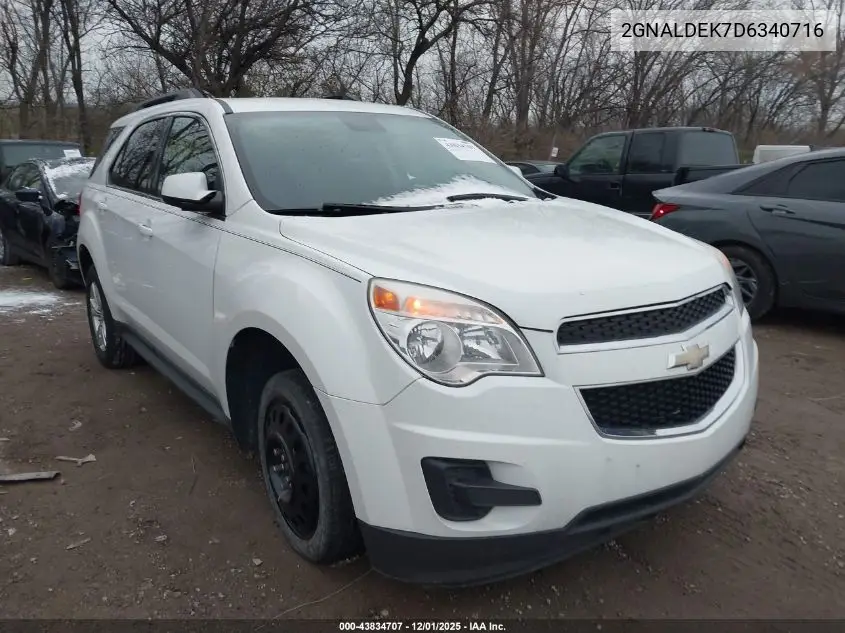 2GNALDEK7D6340716 2013 Chevrolet Equinox 1Lt