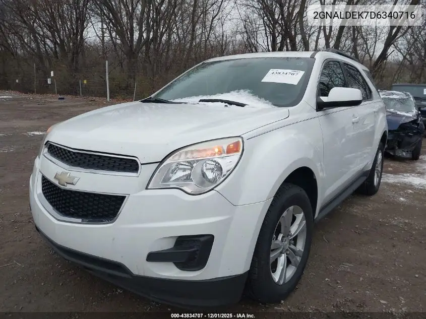 2GNALDEK7D6340716 2013 Chevrolet Equinox 1Lt