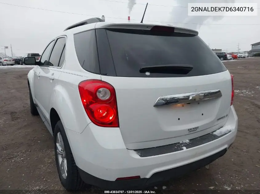 2GNALDEK7D6340716 2013 Chevrolet Equinox 1Lt