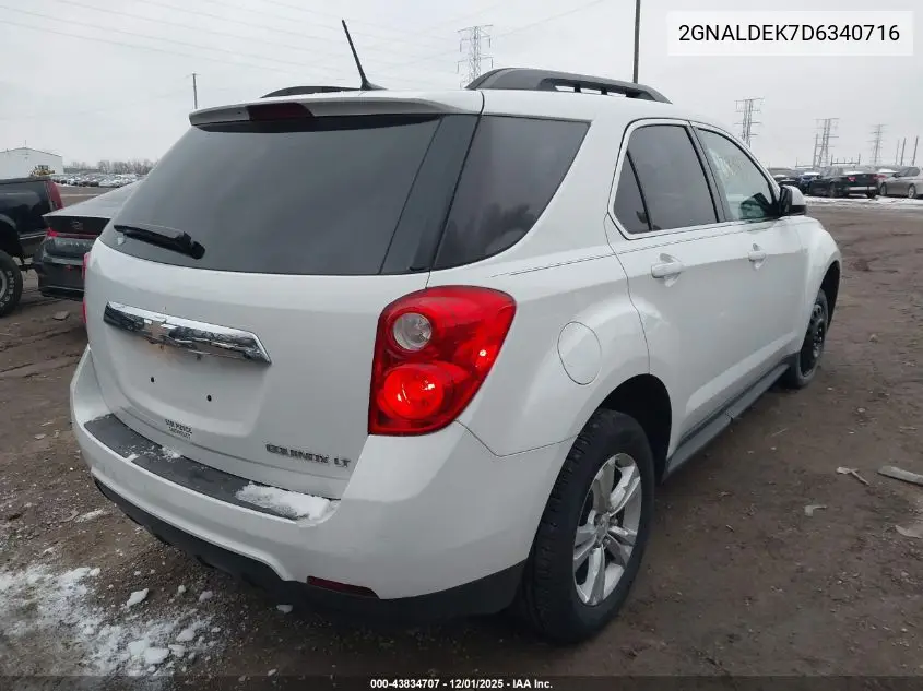 2GNALDEK7D6340716 2013 Chevrolet Equinox 1Lt