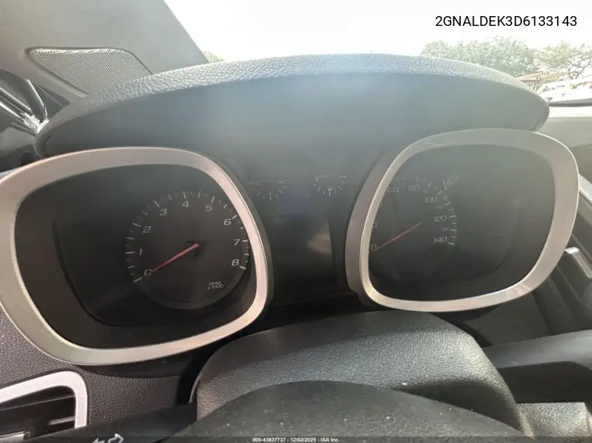 2GNALDEK3D6133143 2013 Chevrolet Equinox 1Lt