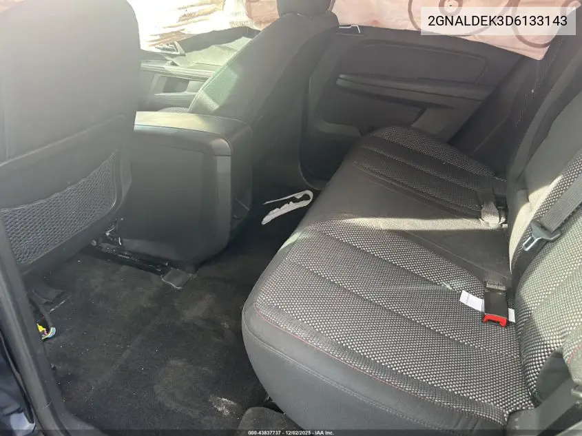 2GNALDEK3D6133143 2013 Chevrolet Equinox 1Lt