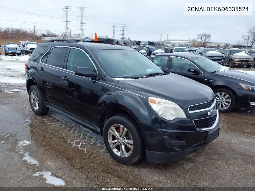 2GNALDEK6D6335524 2013 Chevrolet Equinox 1Lt