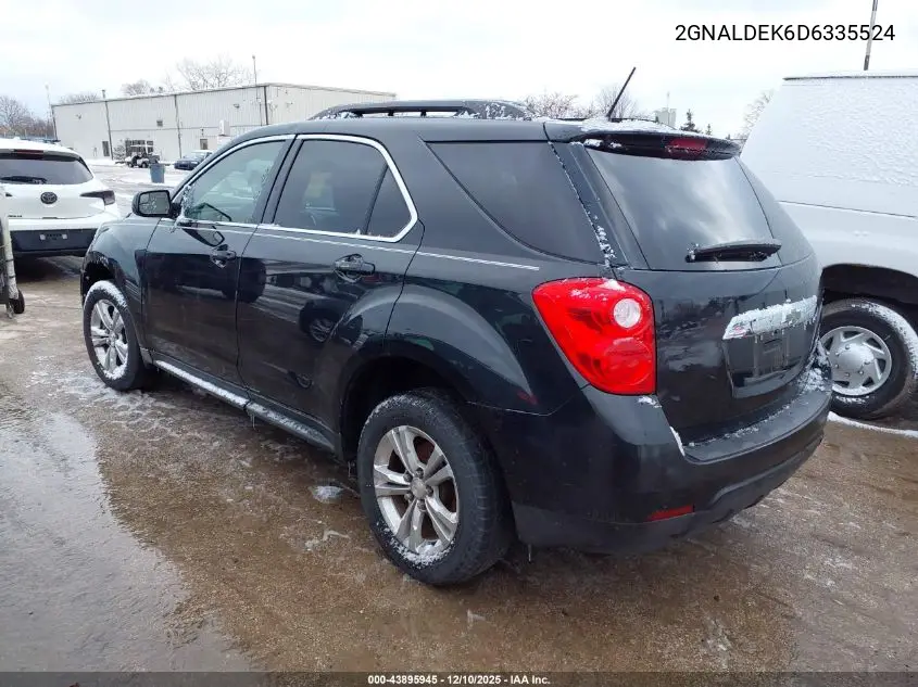 2GNALDEK6D6335524 2013 Chevrolet Equinox 1Lt