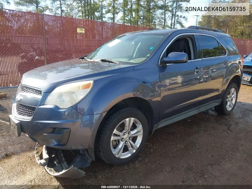 2GNALDEK4D6159735 2013 Chevrolet Equinox 1Lt