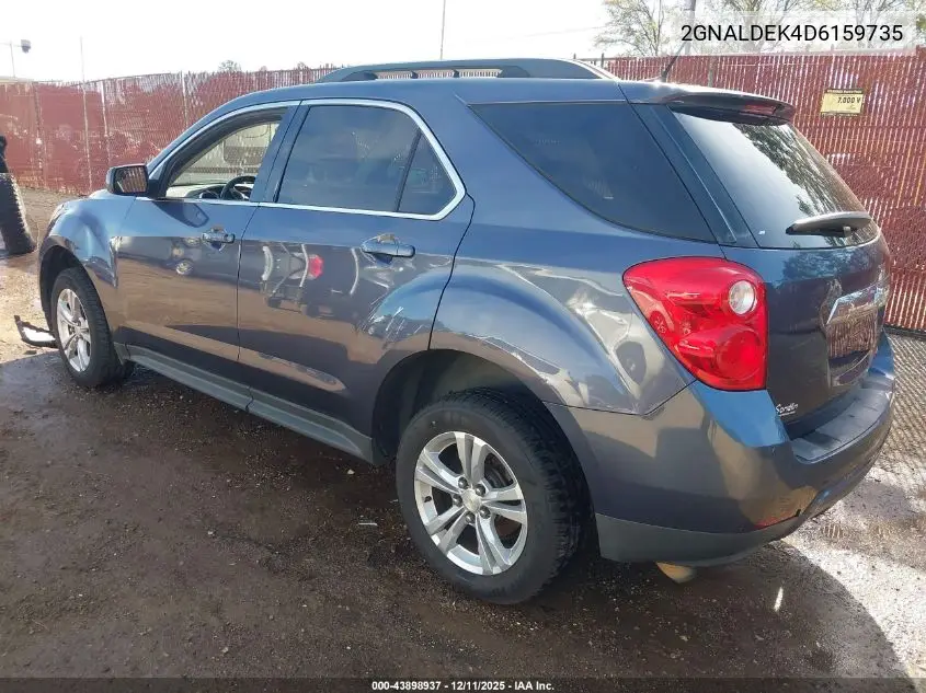 2GNALDEK4D6159735 2013 Chevrolet Equinox 1Lt