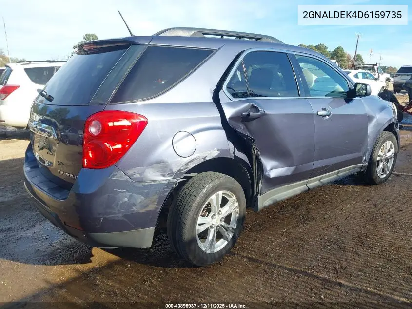 2GNALDEK4D6159735 2013 Chevrolet Equinox 1Lt