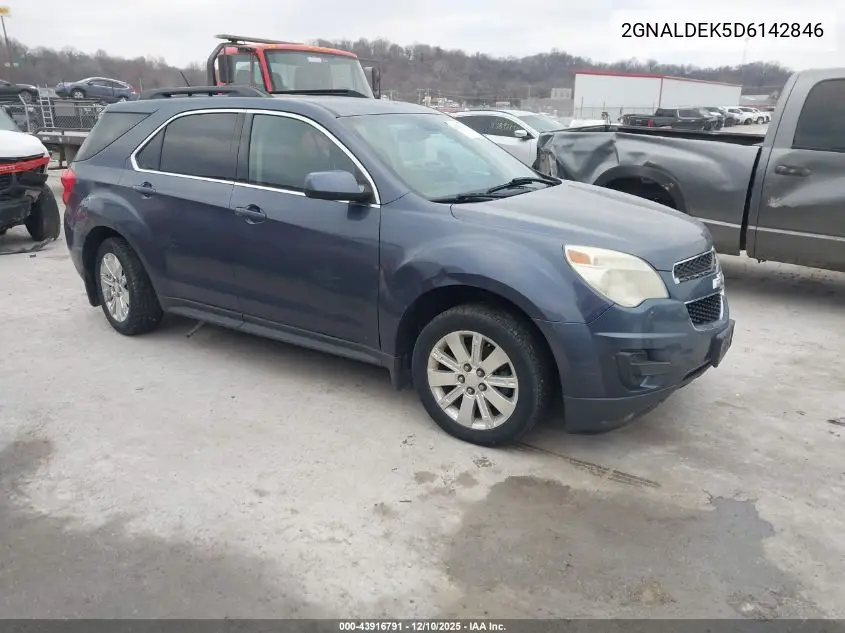 2GNALDEK5D6142846 2013 Chevrolet Equinox 1Lt