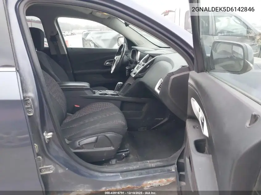 2GNALDEK5D6142846 2013 Chevrolet Equinox 1Lt