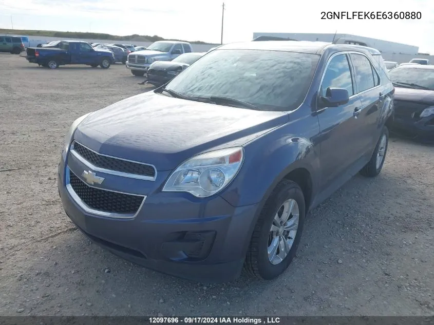 2014 Chevrolet Equinox VIN: 2GNFLFEK6E6360880 Lot: 12097696