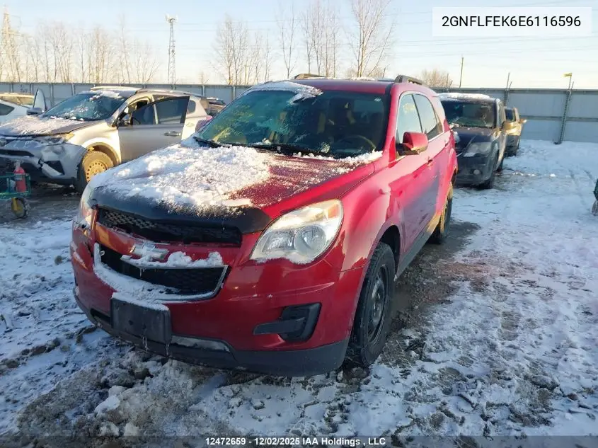2GNFLFEK6E6116596 2014 Chevrolet Equinox Lt