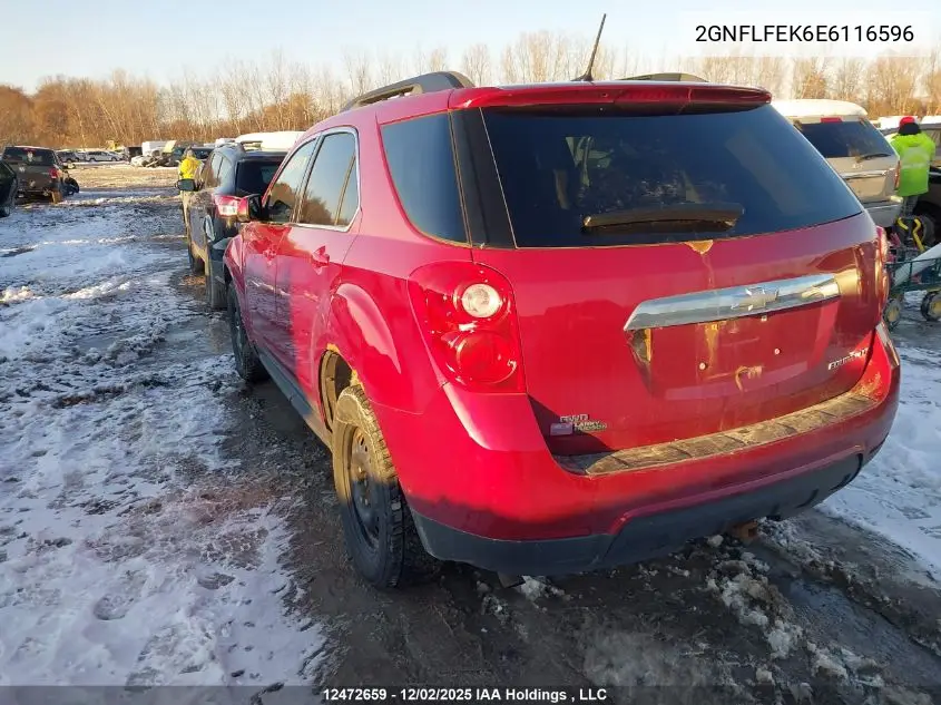 2GNFLFEK6E6116596 2014 Chevrolet Equinox Lt