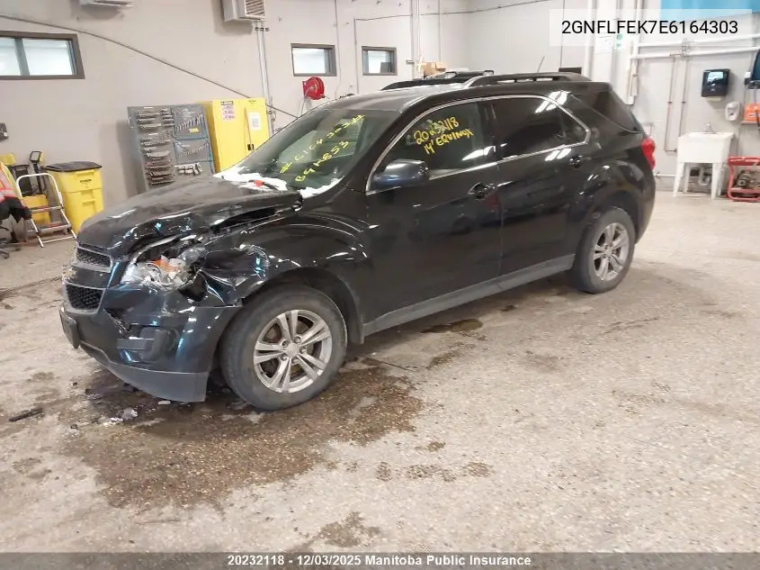 2GNFLFEK7E6164303 2014 Chevrolet Equinox Lt