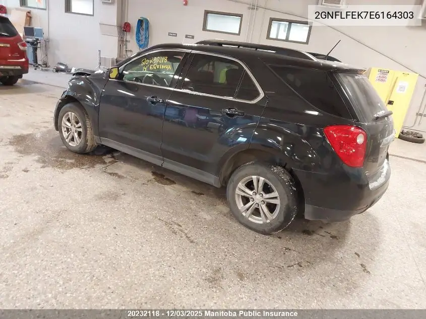 2GNFLFEK7E6164303 2014 Chevrolet Equinox Lt