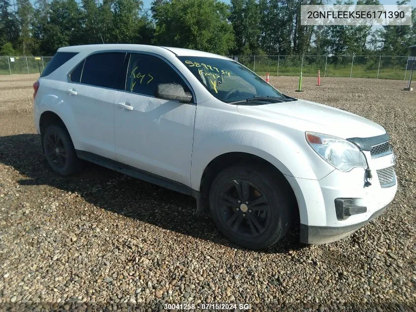 2GNFLEEK5E6171390 2014 Chevrolet Equinox Ls