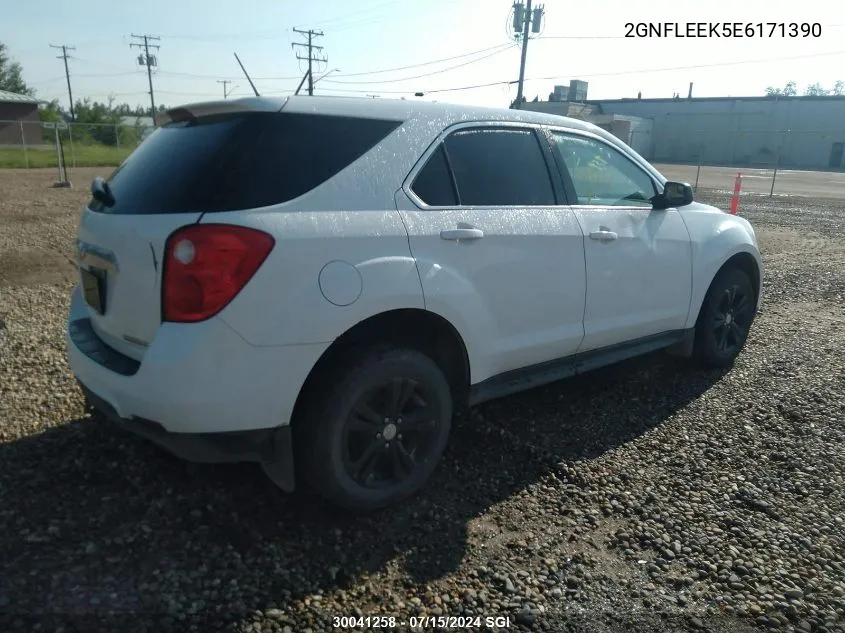 2GNFLEEK5E6171390 2014 Chevrolet Equinox Ls