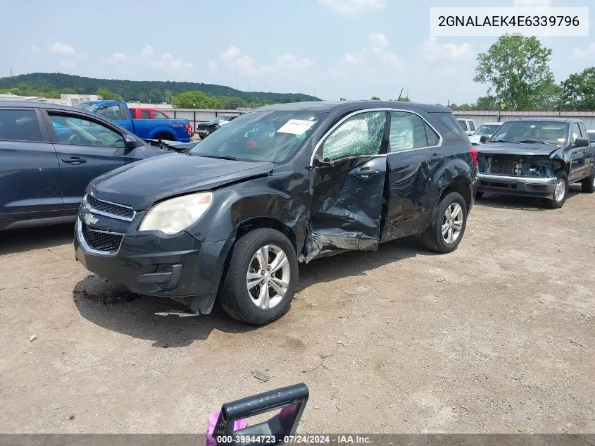 2GNALAEK4E6339796 2014 Chevrolet Equinox Ls