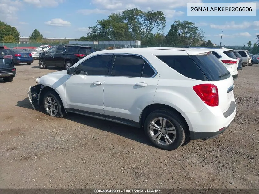 2GNALAEK6E6306606 2014 Chevrolet Equinox Ls