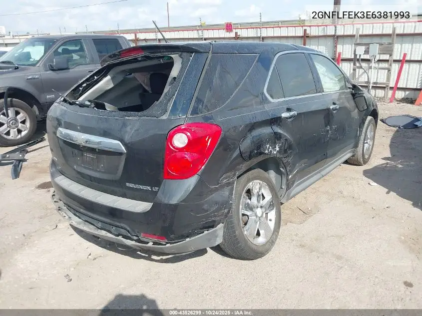 2GNFLFEK3E6381993 2014 Chevrolet Equinox 1Lt