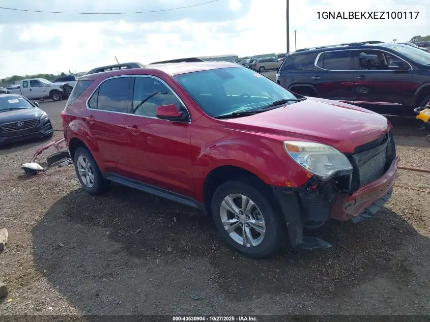1GNALBEKXEZ100117 2014 Chevrolet Equinox 1Lt