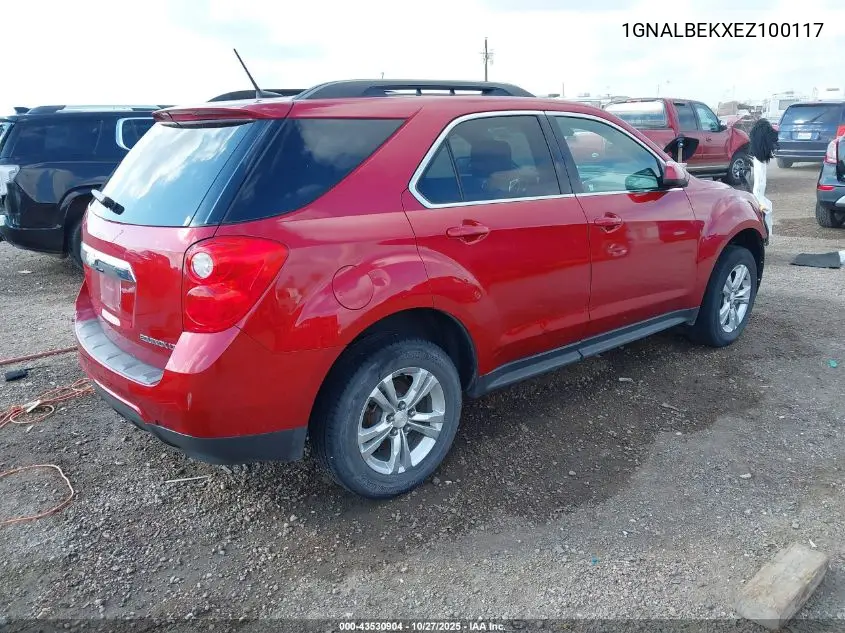 1GNALBEKXEZ100117 2014 Chevrolet Equinox 1Lt