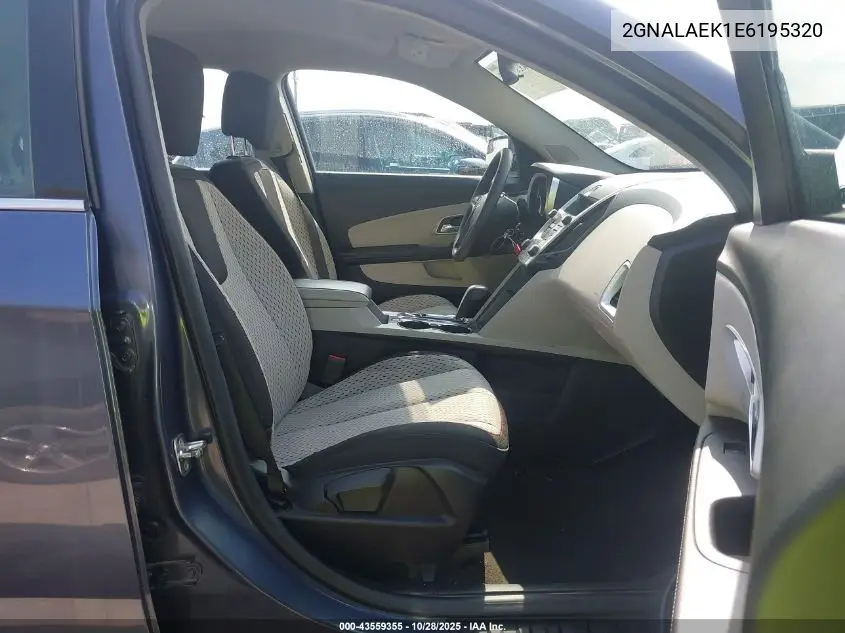 2GNALAEK1E6195320 2014 Chevrolet Equinox Ls