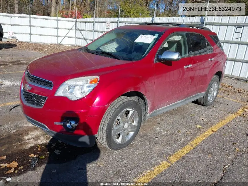 2GNFLHE33E6324973 2014 Chevrolet Equinox Ltz