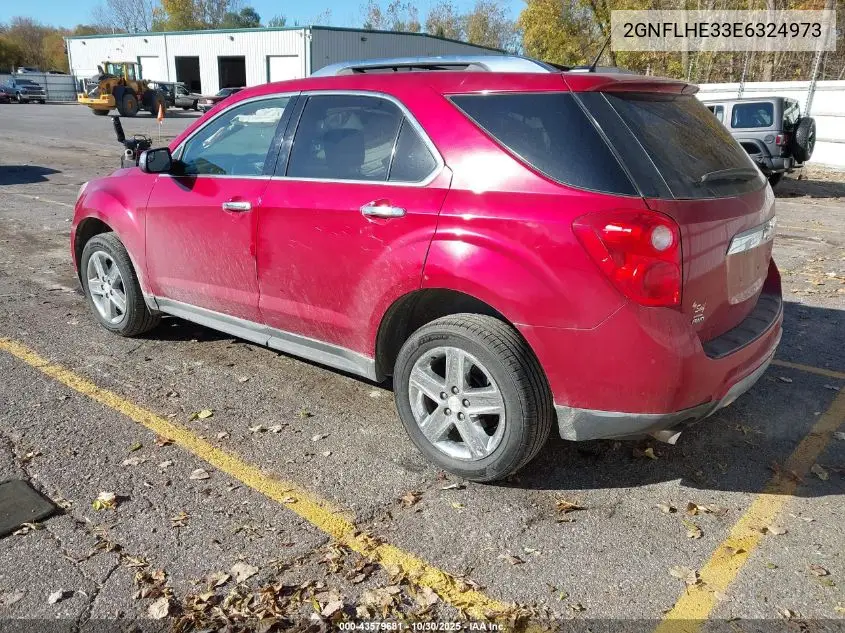 2GNFLHE33E6324973 2014 Chevrolet Equinox Ltz